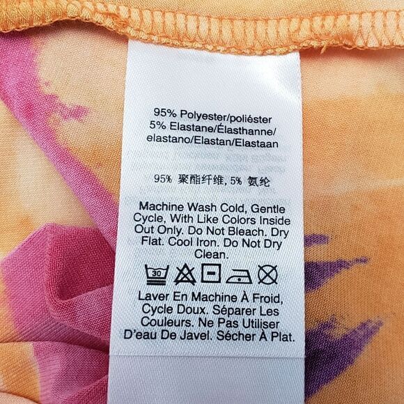 DKNY Sleeveless Zipper Stretch Top NWT Size Small - Picture 9 of 9